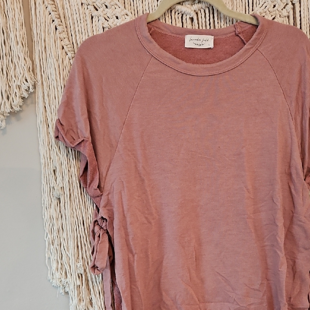 Lavender Field Mauve Short Sleeve Tee
